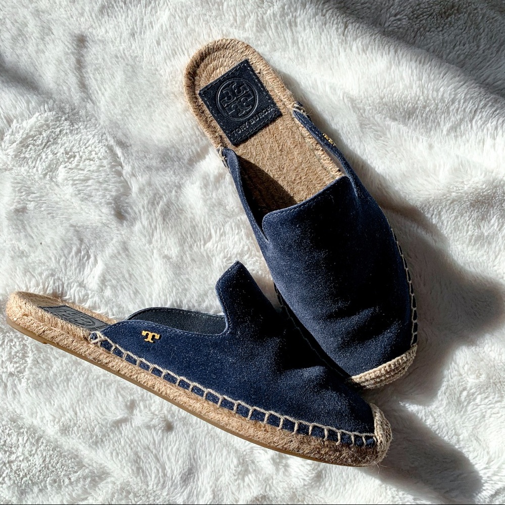 Women’s Tory Burch Suede Espadrille Slides